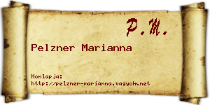 Pelzner Marianna névjegykártya