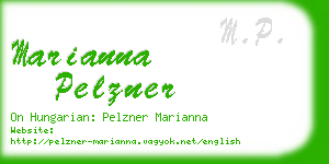 marianna pelzner business card
